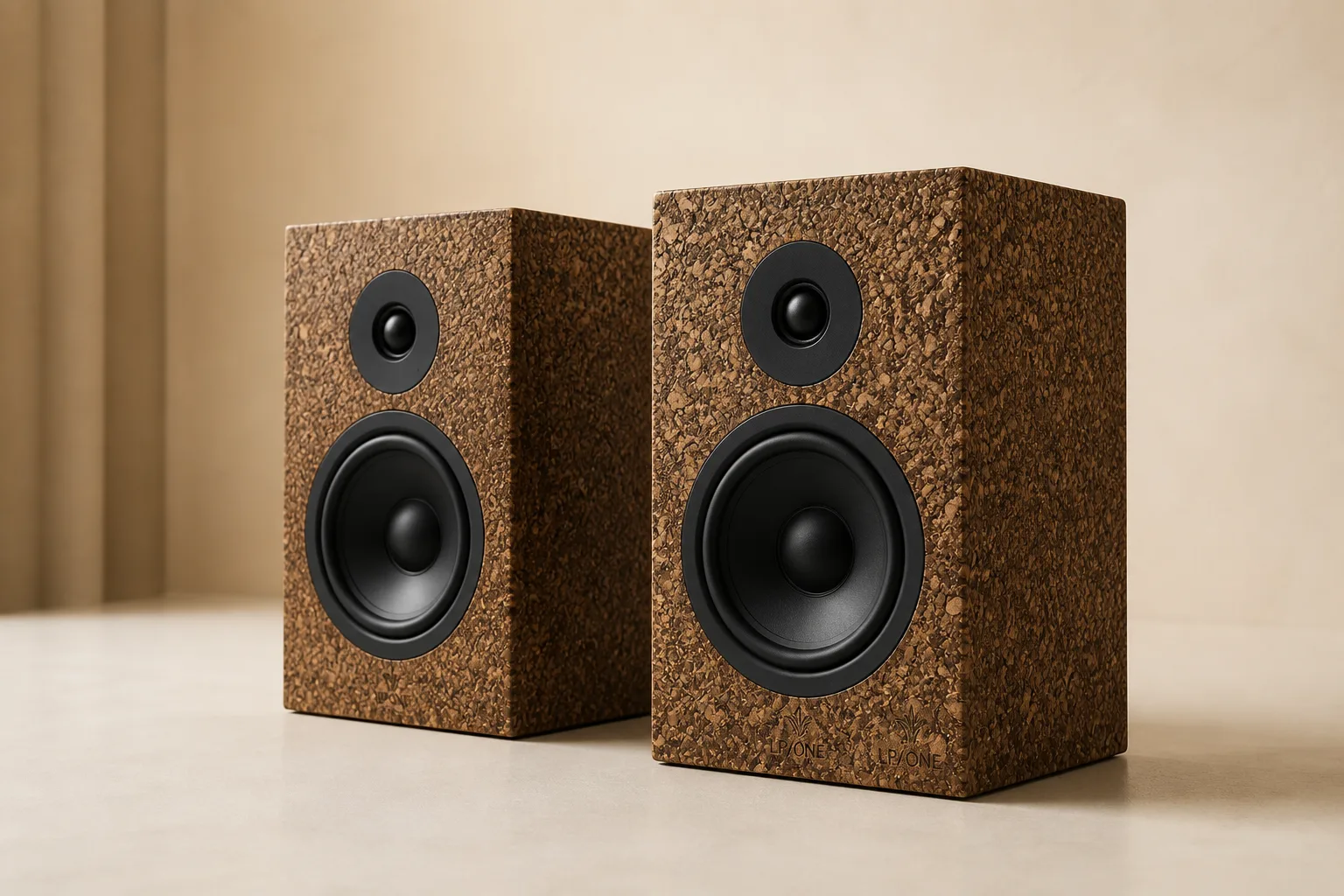 Speaker cabinet concept made from LeafCore