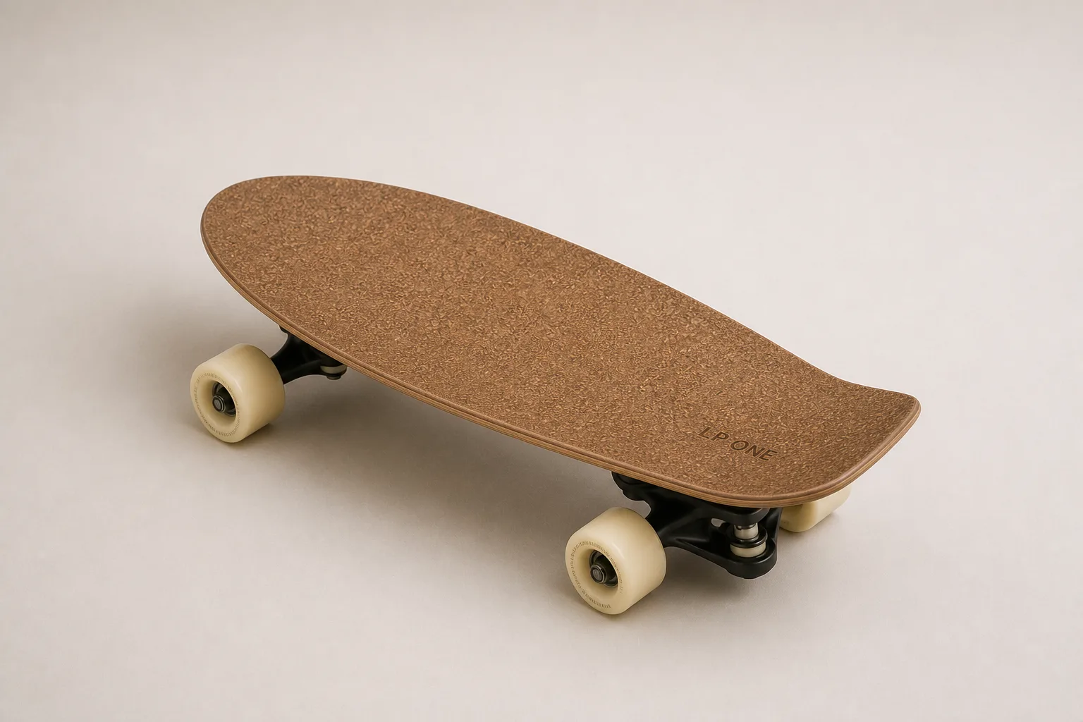 Compact skateboard concept with a LeafCore deck